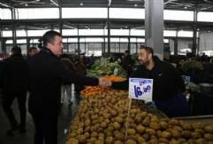 AK PARTİ SİNCAN İLÇE BAŞKANLIĞI YENİKENT PAZAR YERİ ZİYARETİ