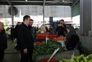 AK PARTİ SİNCAN İLÇE BAŞKANLIĞI YENİKENT PAZAR YERİ ZİYARETİ