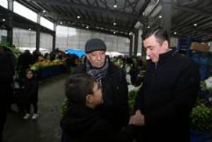 AK PARTİ SİNCAN İLÇE BAŞKANLIĞI YENİKENT PAZAR YERİ ZİYARETİ