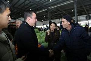 AK PARTİ SİNCAN İLÇE BAŞKANLIĞI YENİKENT PAZAR YERİ ZİYARETİ