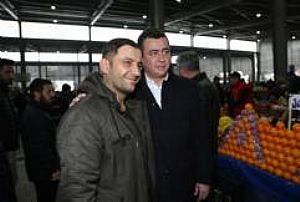 AK PARTİ SİNCAN İLÇE BAŞKANLIĞI YENİKENT PAZAR YERİ ZİYARETİ