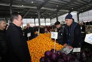 AK PARTİ SİNCAN İLÇE BAŞKANLIĞI YENİKENT PAZAR YERİ ZİYARETİ