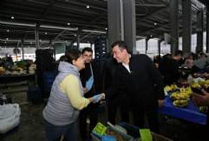 AK PARTİ SİNCAN İLÇE BAŞKANLIĞI YENİKENT PAZAR YERİ ZİYARETİ