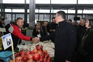AK PARTİ SİNCAN İLÇE BAŞKANLIĞI YENİKENT PAZAR YERİ ZİYARETİ