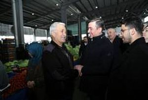 AK PARTİ SİNCAN İLÇE BAŞKANLIĞI YENİKENT PAZAR YERİ ZİYARETİ