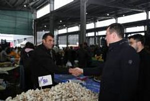 AK PARTİ SİNCAN İLÇE BAŞKANLIĞI YENİKENT PAZAR YERİ ZİYARETİ