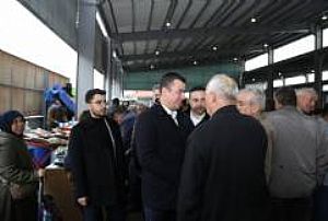 AK PARTİ SİNCAN İLÇE BAŞKANLIĞI YENİKENT PAZAR YERİ ZİYARETİ