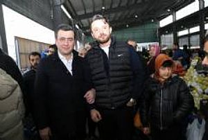 AK PARTİ SİNCAN İLÇE BAŞKANLIĞI YENİKENT PAZAR YERİ ZİYARETİ