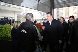 AK PARTİ SİNCAN İLÇE BAŞKANLIĞI YENİKENT PAZAR YERİ ZİYARETİ