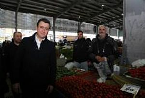 AK PARTİ SİNCAN İLÇE BAŞKANLIĞI YENİKENT PAZAR YERİ ZİYARETİ