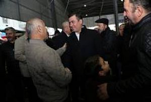 AK PARTİ SİNCAN İLÇE BAŞKANLIĞI YENİKENT PAZAR YERİ ZİYARETİ