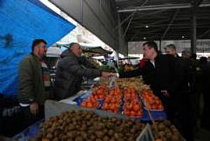 AK PARTİ SİNCAN İLÇE BAŞKANLIĞI YENİKENT PAZAR YERİ ZİYARETİ