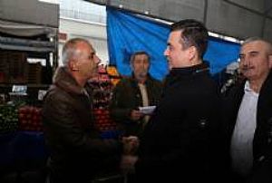 AK PARTİ SİNCAN İLÇE BAŞKANLIĞI YENİKENT PAZAR YERİ ZİYARETİ