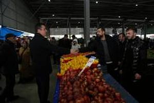 AK PARTİ SİNCAN İLÇE BAŞKANLIĞI YENİKENT PAZAR YERİ ZİYARETİ