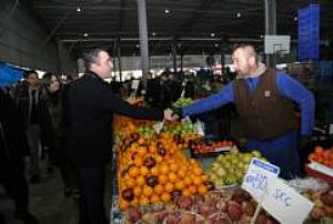 AK PARTİ SİNCAN İLÇE BAŞKANLIĞI YENİKENT PAZAR YERİ ZİYARETİ