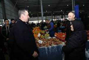 AK PARTİ SİNCAN İLÇE BAŞKANLIĞI YENİKENT PAZAR YERİ ZİYARETİ