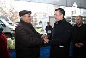 AK PARTİ SİNCAN İLÇE BAŞKANLIĞI YENİKENT PAZAR YERİ ZİYARETİ