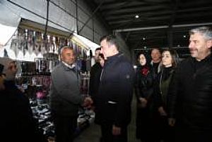 AK PARTİ SİNCAN İLÇE BAŞKANLIĞI YENİKENT PAZAR YERİ ZİYARETİ