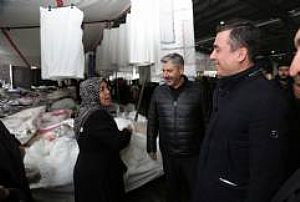 AK PARTİ SİNCAN İLÇE BAŞKANLIĞI YENİKENT PAZAR YERİ ZİYARETİ