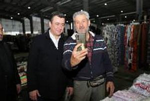 AK PARTİ SİNCAN İLÇE BAŞKANLIĞI YENİKENT PAZAR YERİ ZİYARETİ