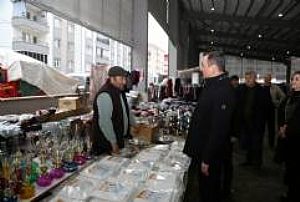 AK PARTİ SİNCAN İLÇE BAŞKANLIĞI YENİKENT PAZAR YERİ ZİYARETİ