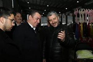 AK PARTİ SİNCAN İLÇE BAŞKANLIĞI YENİKENT PAZAR YERİ ZİYARETİ