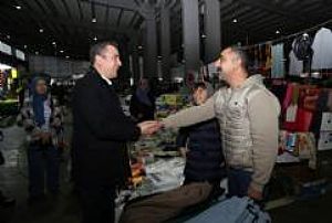 AK PARTİ SİNCAN İLÇE BAŞKANLIĞI YENİKENT PAZAR YERİ ZİYARETİ