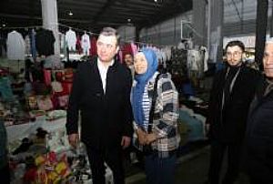 AK PARTİ SİNCAN İLÇE BAŞKANLIĞI YENİKENT PAZAR YERİ ZİYARETİ