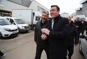 AK PARTİ SİNCAN İLÇE BAŞKANLIĞI YENİKENT PAZAR YERİ ZİYARETİ