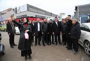 AK PARTİ SİNCAN İLÇE BAŞKANLIĞI YENİKENT PAZAR YERİ ZİYARETİ