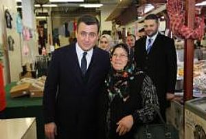 KEÇİÖREN GÜÇLÜKAYA MAHALLESİ ESNAF ZİYARETİ