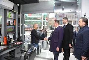 KEÇİÖREN GÜÇLÜKAYA MAHALLESİ ESNAF ZİYARETİ