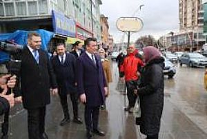 KEÇİÖREN GÜÇLÜKAYA MAHALLESİ ESNAF ZİYARETİ