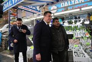 KEÇİÖREN GÜÇLÜKAYA MAHALLESİ ESNAF ZİYARETİ