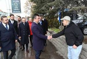 KEÇİÖREN GÜÇLÜKAYA MAHALLESİ ESNAF ZİYARETİ