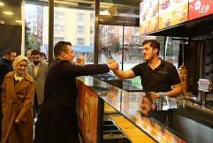 KEÇİÖREN GÜÇLÜKAYA MAHALLESİ ESNAF ZİYARETİ