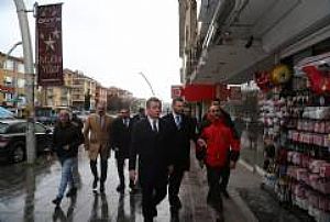 KEÇİÖREN GÜÇLÜKAYA MAHALLESİ ESNAF ZİYARETİ