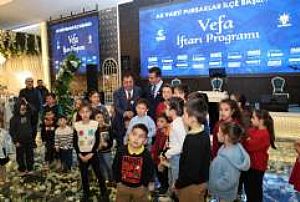 AK PARTİ PURSAKLAR İLÇE BAŞKANLIĞI VEFA İFTAR PROGRAMI