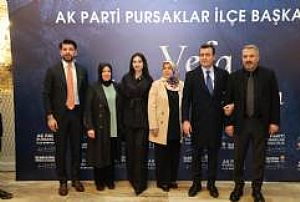 AK PARTİ PURSAKLAR İLÇE BAŞKANLIĞI VEFA İFTAR PROGRAMI