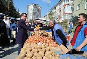 KEÇİÖREN ŞENLİK MAHALLESİ KÖKLÜ SOKAK PAZAR YERİ