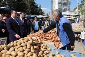 KEÇİÖREN ŞENLİK MAHALLESİ KÖKLÜ SOKAK PAZAR YERİ