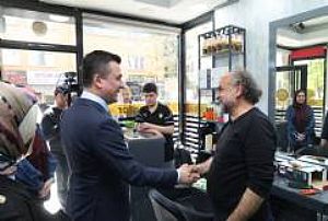 AK PARTİ MAMAK İLÇE BAŞKANLIĞI ESNAF ZİYARETLERİ