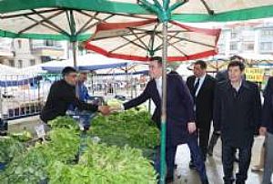YAYLA MAHALLESİ PAZAR YERİ ZİYARETİ