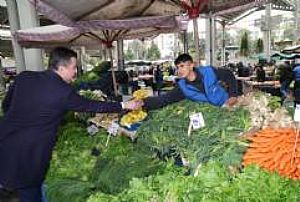 YAYLA MAHALLESİ PAZAR YERİ ZİYARETİ