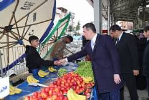 YAYLA MAHALLESİ PAZAR YERİ ZİYARETİ