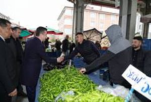 YAYLA MAHALLESİ PAZAR YERİ ZİYARETİ