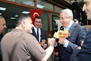 ÇIKRIKÇILAR YOKUŞU BAYRAM ZİYARETİ 