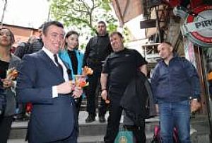 ULUS HAL VE SOBACILAR ÇARŞISI BAYRAM ZİYARETİ 