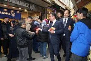 ULUS HAL VE SOBACILAR ÇARŞISI BAYRAM ZİYARETİ 