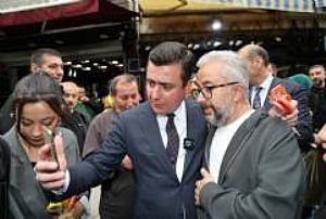 ULUS HAL VE SOBACILAR ÇARŞISI BAYRAM ZİYARETİ 